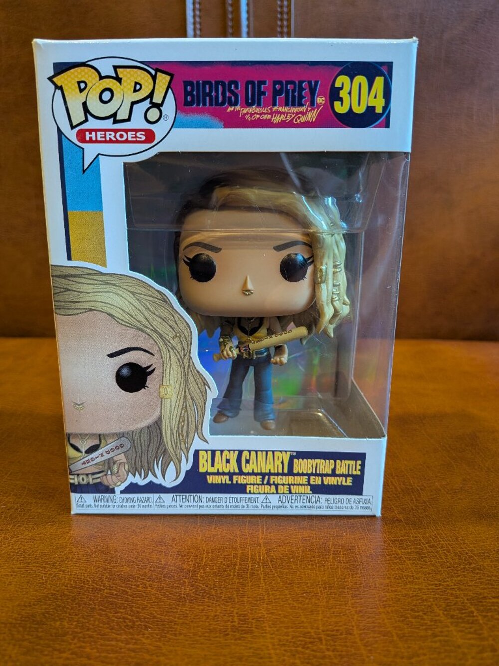 Funko Pop! Heroes #304 Black Canary (Boobytrap Battle) – Birds of Prey